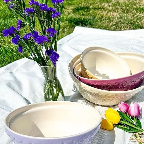 Mason Cash In The Meadow 4-Piece Mixing Bowl Set thumbnail 3