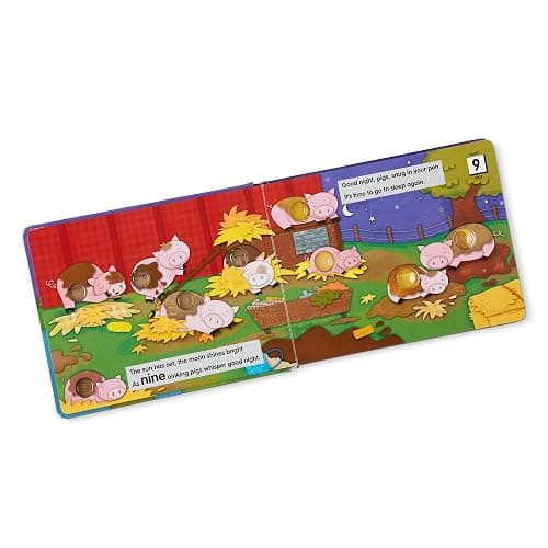 Melissa & Doug Children's Book - Poke-a-Dot: Goodnight, Animals (Board Book with Buttons to Pop) - FSC Certified thumbnail 10