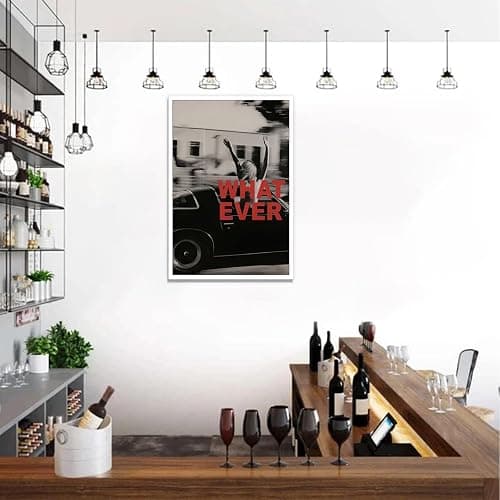 Vintage Black And White Canvas Poster Both Hand Out Of Car Window Woman Wall Art Trendy Feminist Aesthetic Photography Pictures Painting For Living Room Bedroom Bar Cart Wall Decor 12x16in Unframed thumbnail 4