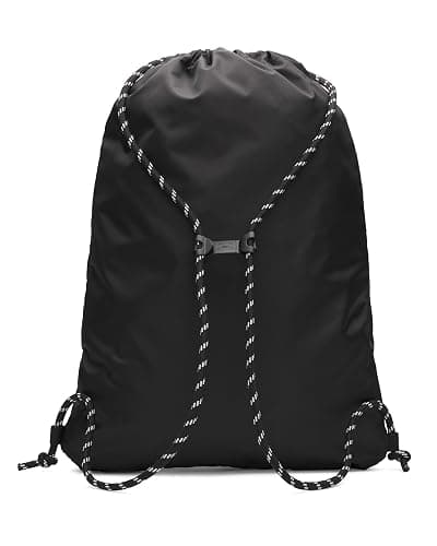 Under Armour Unisex Hustle Sackpack, (001) Black/Black/White, One Size Fits Most thumbnail 3