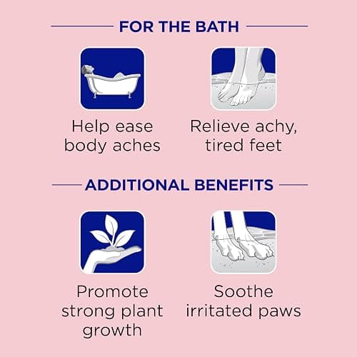 Dr Teal's Pure Epsom Salt Bulk Magnesium Sulfate USP, Fragrance Free, 19 lbs thumbnail 5