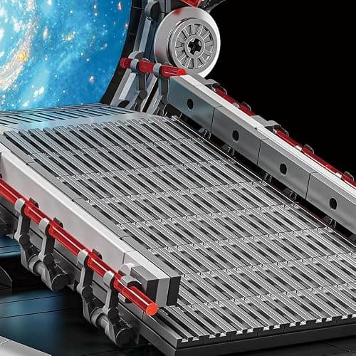 Beamryx Tunnel Mirror Building Blocks Toy, Tunnel Ring Model with Battle Vehicle, Gifts for Sci-Fi Movie Lovers, Boys and Girls 6+ (855Pcs) Compatible with Lego thumbnail 8