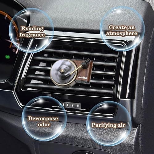 Yharnamite 2 Pcs Taylor Car Air Fresheners Vent Clips with 14 PCS Album Cover Air Fresheners, Retro Style Record Player Air Freshener Car Accessories Decoration, Music Lovers Gift thumbnail 8