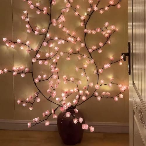 Cherry LED Tree Branch Lights for Wall thumbnail 3