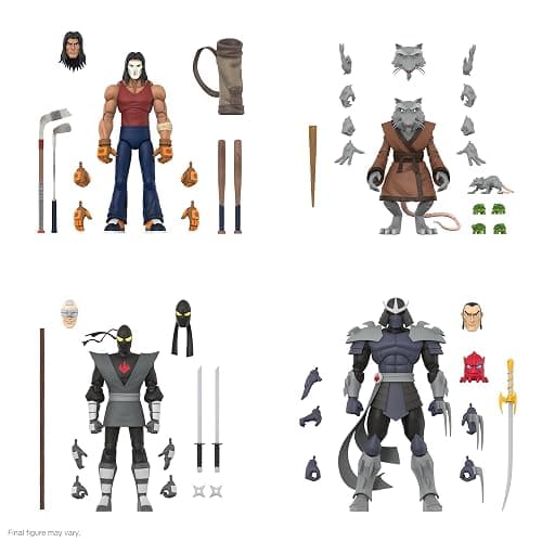 Super7 ULTIMATES! Teenage Mutant Ninja Turtles Shredder - 7" TMNT Action Figure with Accessories - Classic Cartoon Collectibles and Retro Toys thumbnail 7