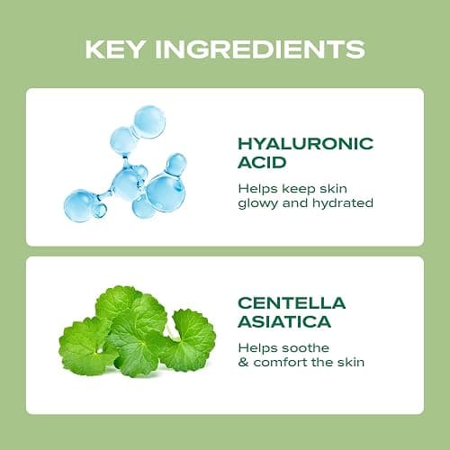 Blanc Nature Calming Serum, Soothing and Hydrating Serum for All Skin Types with Hyaluronic Acid, Centella Asiatica and Panthenol, Korean Skincare for Glass Skin, 1.01 fl oz (30 ml) thumbnail 5