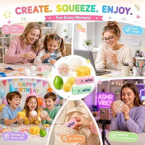25PCS Squishy Making Kit DIY Squishy Maker Skin thumbnail 6