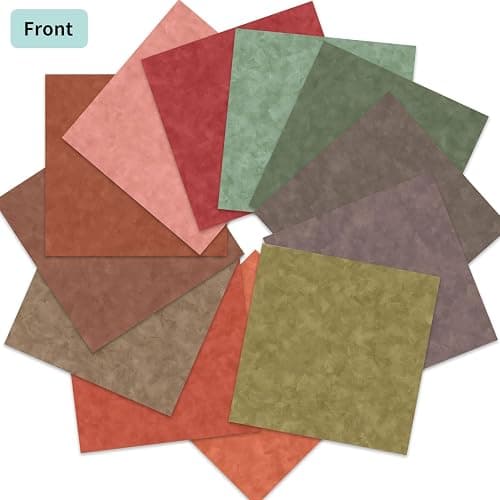 12×12 Boho Scrapbook Paper Vintage Flower Pattern Papers Pad,24 Sheets Double-Sided Bobo Floral Scrapbooking CardStock Paper Pad for Holiday Cardmaking DIY Origami Papers. thumbnail 4