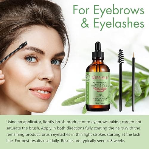 Aceite de romero para el cabello 60 ml, Rosemary Oil for Hair Growth, aceite esencial romero orgánico thumbnail 5