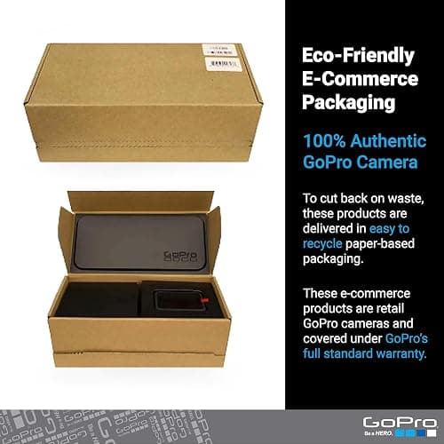 GoPro Hero Ecommerce Packaging - Compact Waterproof Action Camera with 4K Ultra HD Video, 12MP Photo, Touch Screen thumbnail 3