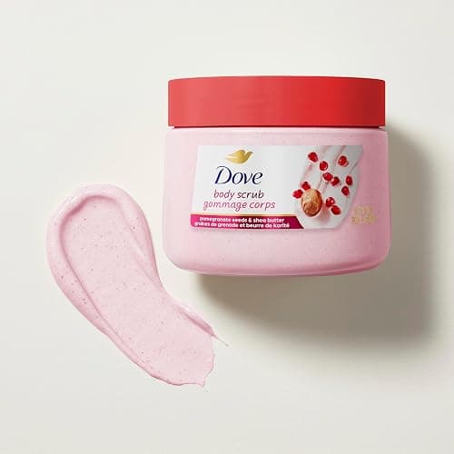 Dove Pomegranate & Shea Butter Body Scrub Exfoliates and Deeply Nourishes for Smooth, Radiant Skin 15 oz thumbnail 8