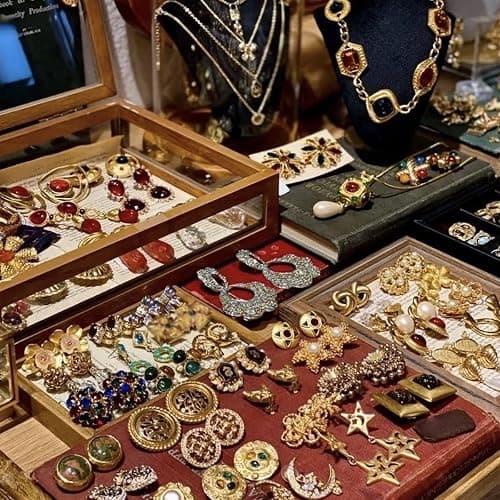 Mystery Jewelry Jar,40-45 Piece Surprise Box for Women Gift Set,Including Necklace, Earrings,Rings,Bracelet,Keychain,Hair Clip,Shoe Charms,Random Vintage Unique Birthday Christmas Gifts for Her thumbnail 2