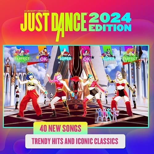 Just Dance 2024 Edition - Amazon Exclusive Bundle | Nintendo Switch (Code in Box & Ubisoft Connect Code) thumbnail 2