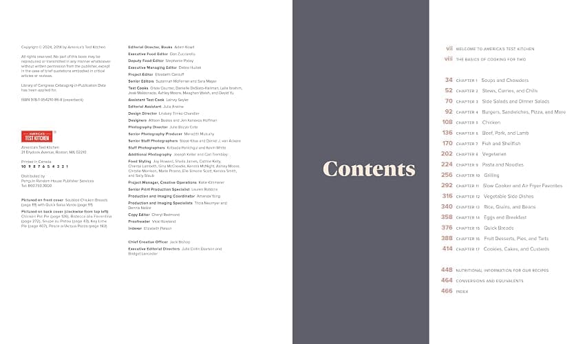 The Complete Cooking for Two Cookbook, 10th Anniversary Gift Edition: 700+ Recipes for Everything You'll Ever Want to Make thumbnail 3