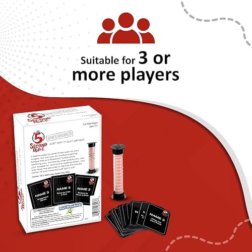 PlayMonster 5 Second Rule Uncensored - Fun Card Game for Game Night with Friends - for Ages 17 and Up thumbnail 6