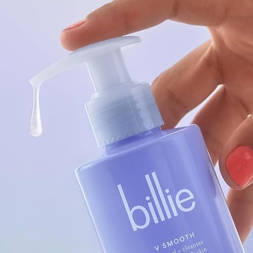 Billie - V Smooth - Shave Gel + Cleanser for Pubic Hair & Skin - pH-Balanced - Fragrance-Free - Gynecologist-Approved - 6.5 oz. thumbnail 4