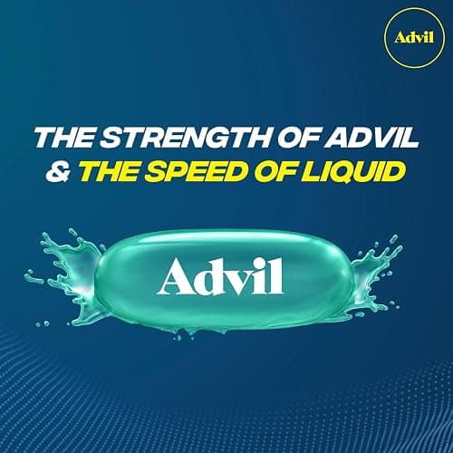 Advil Liqui-Gels Pain Reliever and Fever Reducer, Pain Medicine for Adults with Ibuprofen 200mg for Headache, Backache, Menstrual Pain and Joint Pain Relief - 200 Capsules, Advil PM Ibuprofen - 2 Ct thumbnail 5
