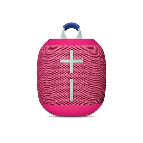 Ultimate Ears WONDERBOOM 4 Portable Waterproof Bluetooth Speaker with Balanced 360-Degree Sound and Bass, Dustproof Floating Speaker with 131ft (40m) Range - Pink - Image 1