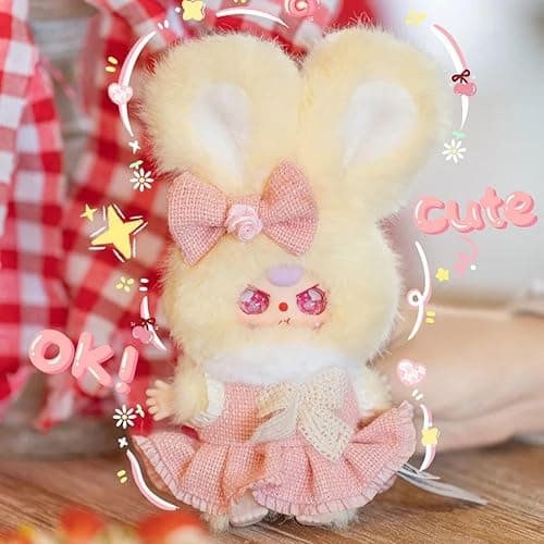Baby Three Oli's Wardrobe Series Plush Blind Box Cute Figures Vinyl Doll Bag Pendant Collectible Toys Bag Charm Surprise Box for Birthday Gift Holiday Present Home Decoration, Random 1 Pc of 21 Styles thumbnail 3