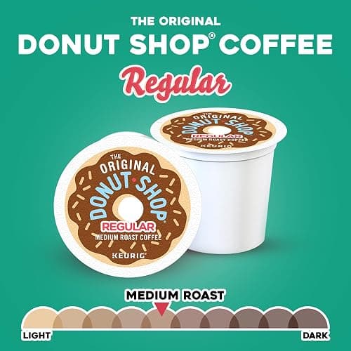 The Original Donut Shop Regular Keurig Single-Serve K-Cup Pods, Medium Roast Coffee, 72 Count thumbnail 7