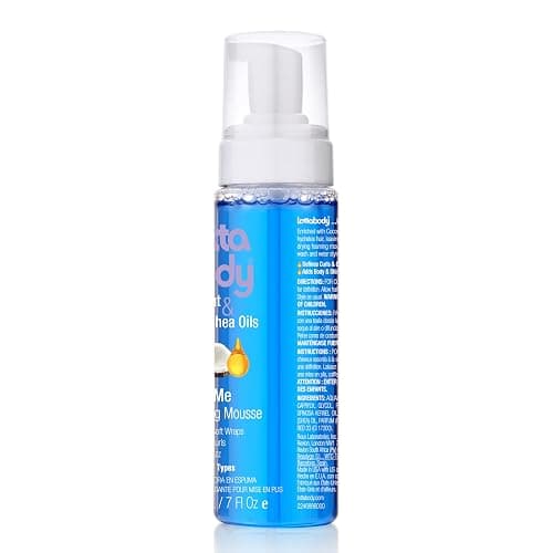 Lottabody Wrap Me Foaming Mousse with Coconut & Shea Oils, Lightweight Moisture-Rich Curl-Defining & Frizz-Control Styling Mousse for Natural Curly, Coily & Relaxed Hair, 7 oz thumbnail 13