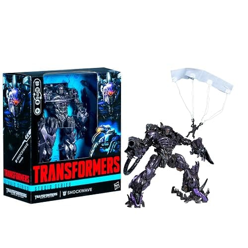 Transformers Toys Studio Series Leader Class Dark of the Moon Shockwave, 8.5-inch Converting Action Figure, Ages 8+ thumbnail 3