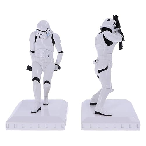 Nemesis Now Serre-Livres Stormtrooper Original de 18,5 cm, résine, Blanc, Produit sous Licence Officielle Stormtrooper, Deux Figurines Stormtrooper pour Garder Vos Livres Droits thumbnail 4