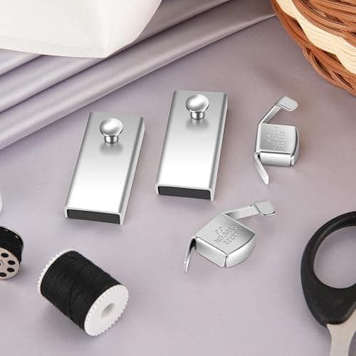 Magnetic Seam Guide, 4 Pieces of Magnet for Universal Sewing Machine thumbnail 7