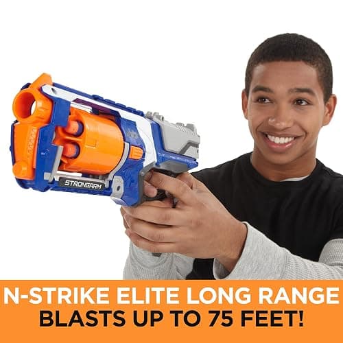 NERF N Strike Elite Strongarm Toy Blaster with Rotating Barrel (Amazon Exclusive) thumbnail 3