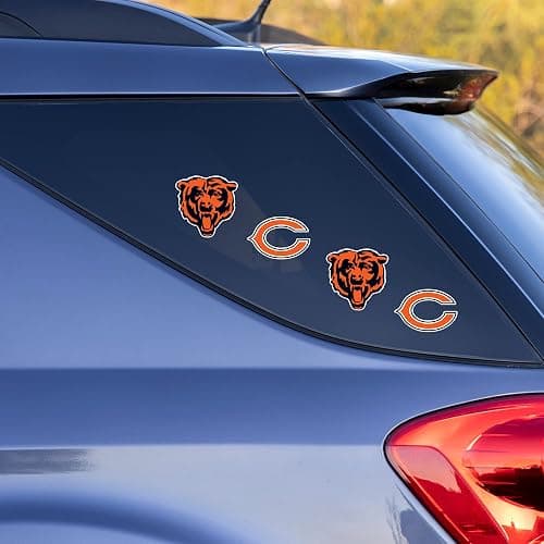 Rico Industries NHL Hockey Quad Decal 3" x 12" Quad Decal - (4) Decals - Boston Bruins thumbnail 3