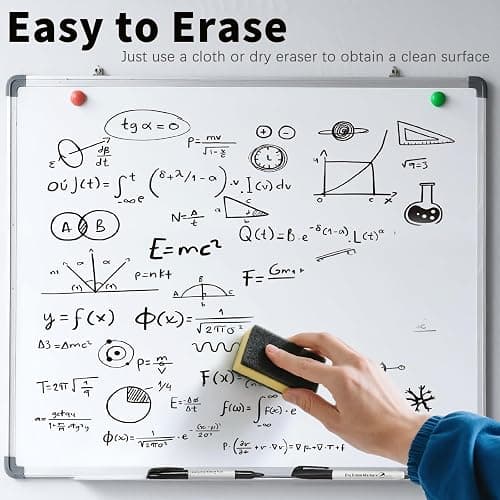 Duchong Dry Erase Markers, 30 Packs Black Fine Tip Whiteboard Markers for Kids Teachers, Dry Erase Pens Bulk for Classroom Home, Back to School Supplies thumbnail 2