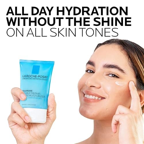 La Roche-Posay Toleriane Double Repair Matte Face Moisturizer, Daily Moisturizer For Oily Skin With Ceramide And Niacinamide For All Skin Tones, Oil Free, Non-Comedogenic, Available with SPF 30 thumbnail 6