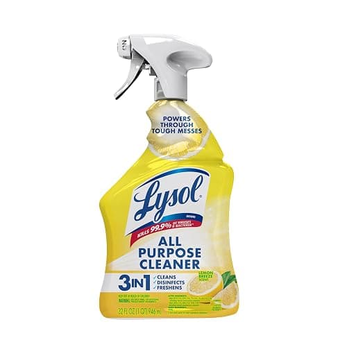 Lysol All Purpose Cleaner Spray, Multi-Purpose Disinfecting Spray, Kitchen & Bathroom Cleaner, Lemon Breeze Scent, 32 Fl Oz - Image 1