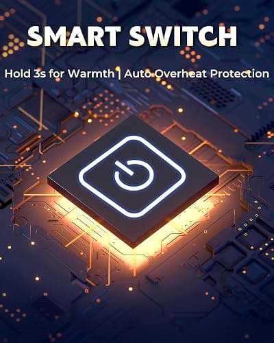 SOLJIKYE Heated Jacket for Men with 12V/20000mAh Battery Pack, Men's Winter Jackets Soft Shell Electric Heated Coat thumbnail 6