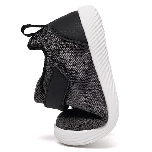 MORENDL Toddler Sneakers Baby Boys & Girls Barefoot Shoes Lightweight Breathable Walking Running Tennis Athletic Sport Shoes thumbnail 6