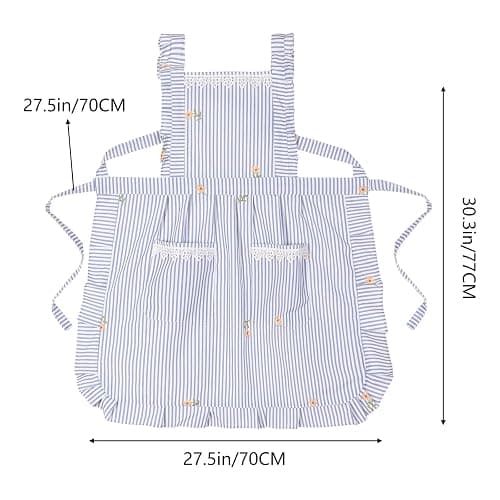 Funny Aprons for Women with Pockets, Kitchen Cooking Grilling Bbq Cute Chef Apron, Mothers Day Birthday Gifts for Women thumbnail 5