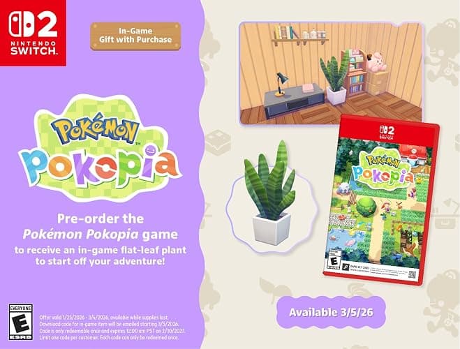 Pokémon Pokopia - Nintendo Switch 2 thumbnail 2