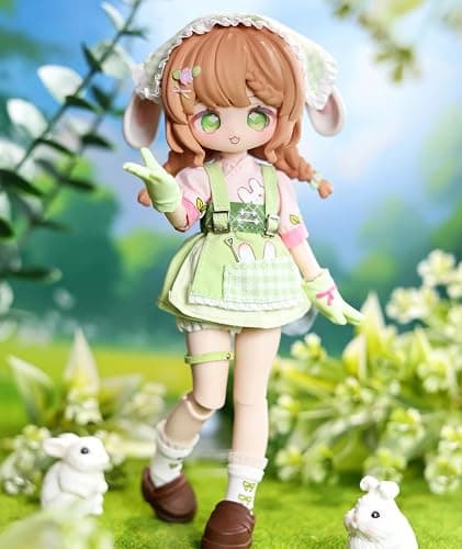 CALEMBOU 1/12 BJD Blind Box, Island Adventure Series Decoration Ball Jointed Doll, Cute Dress Up Doll with Joints, Collectible Action Figure for Birthday, Random 1 Box thumbnail 5