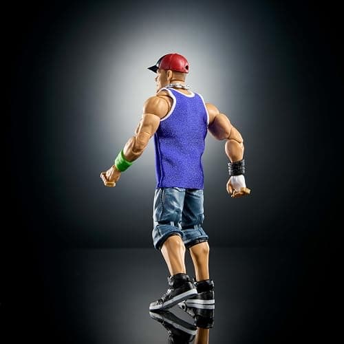 Mattel WWE Ultimate Edition John Cena 6-inch Action Figure & Accessories Set, 10+ Pieces Include Swappable Heads & Hands (Amazon Exclusive) thumbnail 5