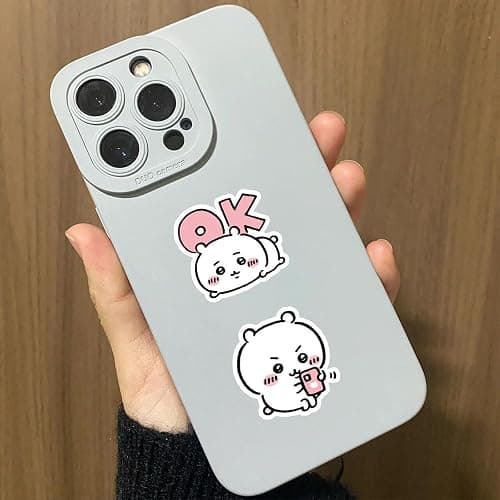 60pcs Kawaii Chiikawa Stickers for Kids Travel Case,Cute Japanese Cartoon Vinyl Stickers Funny Trendy Waterproof Decals for Teens Water Bottle Phone Journal Guitar Skateboard thumbnail 5