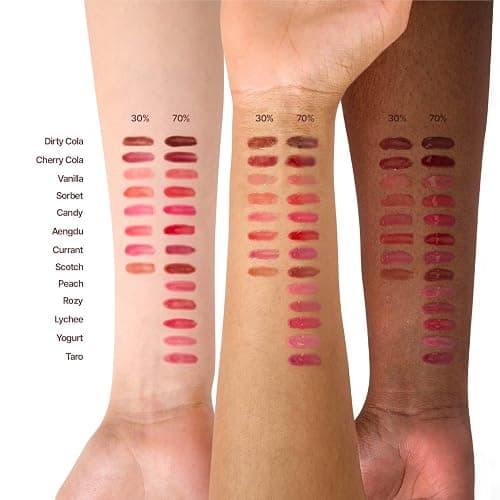 fwee 3D Voluming Gloss 70% (Rich) | Vanilla 70% | High Shine, Non-Sticky Lip Gloss for Makeup | Long-Lasting, Moisturizing Gel Formula | 30%, 70% Pigment Options | 5.3g thumbnail 5