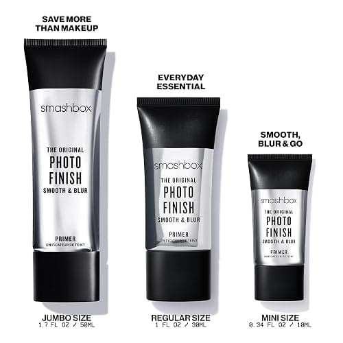 Smashbox The Original Photo Finish Smooth & Blur Makeup Primer | Instantly Smooths and Blurs Fine Lines and Pores | Vitamins A + E thumbnail 8