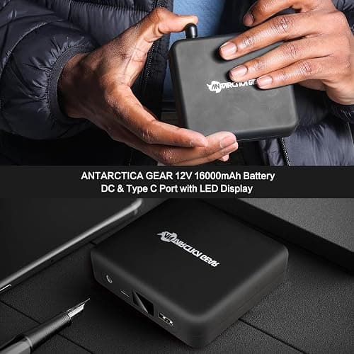 ANTARCTICA GEAR Heated Jacket - Black thumbnail 3