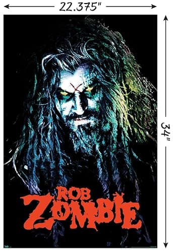 Trends International Rob Zombie - HellBilly Wall Poster, 34L x 22.4W, Unframed Version thumbnail 3