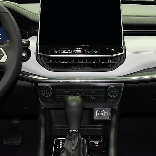 sumaikeji Fits for Jeep Compass 2022-2025 Headlight Air Conditioner Knob Trim Auto Parts(Compass,Black) thumbnail 6