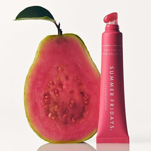 Summer Fridays Tinted Lip Butter Balm - Conditioning Vegan Lip Balm for Instant Moisture, Shine & Hydration - Sheer-Tinted, Soothing Skincare - Pink Guava (.5 Oz) thumbnail 5