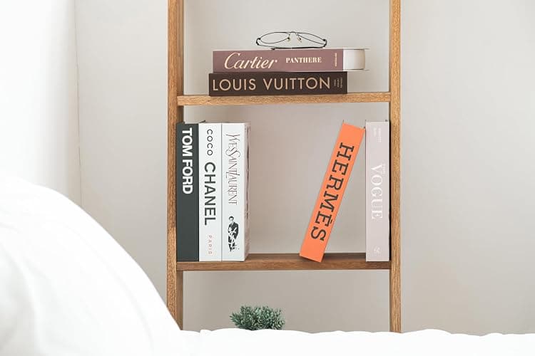 PROBENEX Luxe Large | 4 PCS Decorative Books for Home Decor | Coffee Table Book Decor | Faux Books for Decoration | Aesthetic Shelf & Bookshelf Decor for Living Room, Bedroom, or Office thumbnail 9