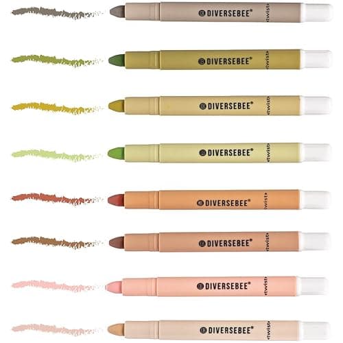 DIVERSEBEE Bible Highlighters and Pens No Bleed, 8 Pack Assorted Colors Gel Highlighters Set, Cute Bible Markers Study Journaling School Supplies and Accessories (Earthy) thumbnail 3