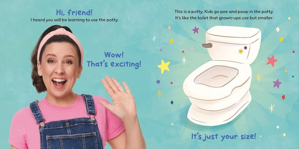 Potty Time with Bean (Ms. Rachel) (Books by Ms. Rachel) thumbnail 4