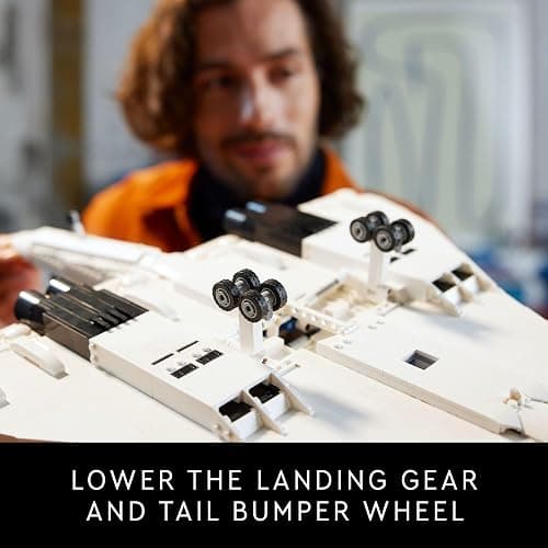 LEGO Icons Concorde Model Aircraft, Gift for Adults, Build a Replica Model of the World’s Most Famous Supersonic Commercial Passenger Plane with Authentic Details and Functional Pieces, 10318 thumbnail 5